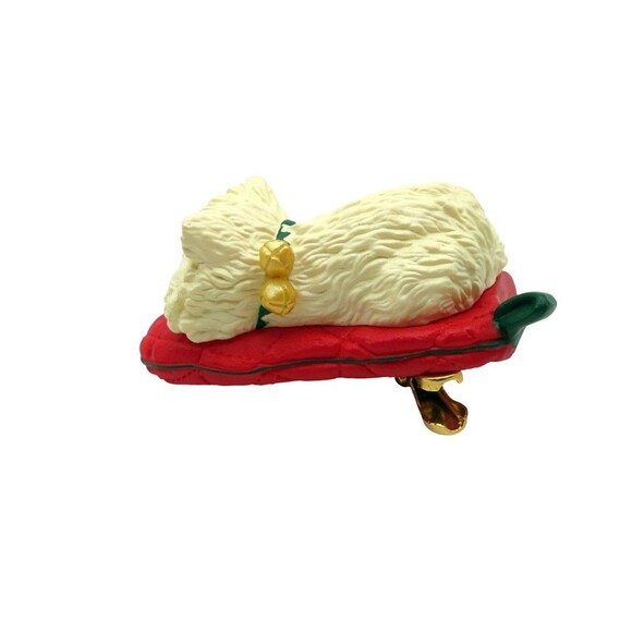 Hallmark Keepsake Ornament Cat Naps Clip On 2nd in Series 1995 - Picture 3 of 7